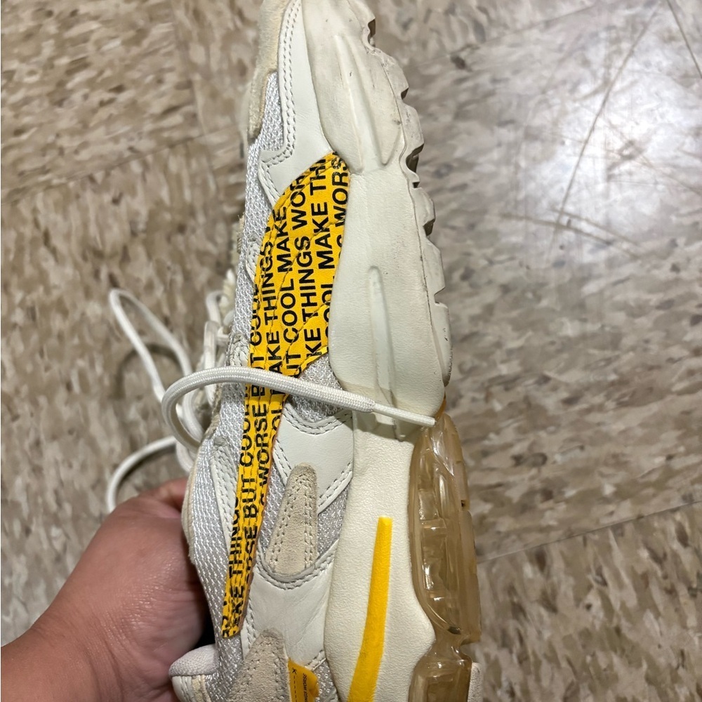 Puma X Randomevent Cell Alien White Asparagus Sneakers - Picture 6 of 12